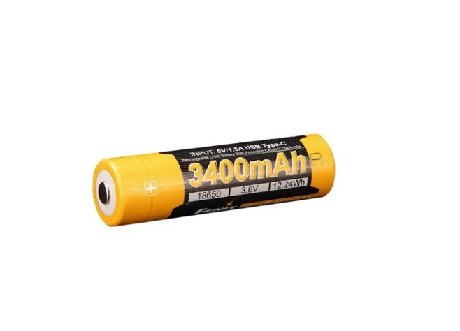Акумулятор 18650 Fenix (3400 mAh) Type-C V3.0 Фото 2